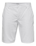 Only Pantaloni scurti barbati Sons - 22034682 - Bumbac/Poliester - Ecru - Ecru