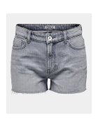 Only Pantaloni scurti dama - 303602840 - Gri - Bumbac