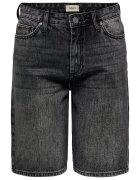 Only Pantaloni scurti din denim dama 15256709 - Bumbac - Gri - Gri