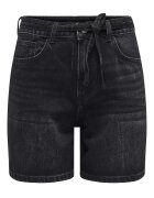 Only Pantaloni scurti din denim dama 15340706 - Bumbac/Bumbac - Negru - Negru