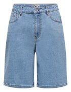 Only Pantaloni scurti din denim dama 15360438 - Bumbac - Albastru - Albastru