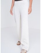 Only Pantaloni tricotati fin - Crem