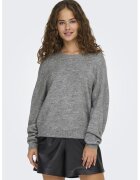 Only Pulover cu maneci cazute Manifesta - Gri melange