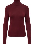 Only Pulover dama - viscoza/nylon/elastan - bordeaux