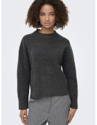 Only Pulover regular fit - Gri antracit