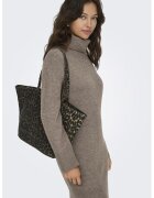 Only Pulover-rochie cu guler inalt - Maro taupe