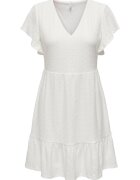Only Rochie dama 15289687 - Poliester/Elastan - Alb - Alb