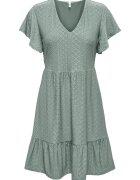 Only Rochie dama 15289687 - Poliester reciclat/Poliester - Verde - Verde