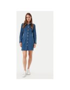 Only Rochie dama - 304784187 - Bumbac/Poliester - Albastru - Albastru