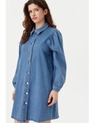 Only Rochie dama - 305191489 - Bumbac - Albastru - Albastru