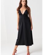 Only Rochie midi cu decupaj pe partea din spate