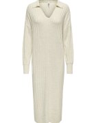 Only Rochie tricotata de dama - bej - 100% acril