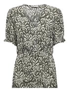 Only Rochie viscoza Verde - Verde electric