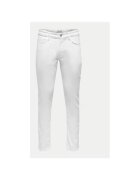 Only & sons Blugi Barbati - 304213274 - Bumbac - Elastan - Alb - Alb
