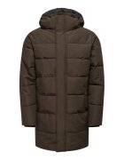 Only & sons Geaca barbati - 302518944 - Poliester - Maro
