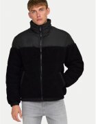 Only & sons Geaca barbati - 304684685 - Poliester - Negru - Negru