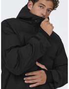 onlysons Geaca cu gluga - Negru