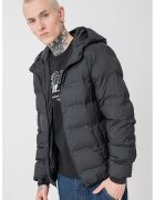 Only & sons Geaca matlasata cu gluga - Negru