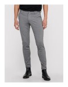 Only & sons Pantaloni Barbati - 208502689 - Viscoza - Poliester - Gri - Gri