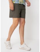 Only & sons Pantaloni scurti din amestec de in cu buzunare laterale - Verde padure