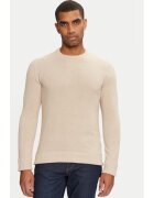 Only & sons Pulover Sethan 22029788 Bej Regular Fit - Poliester