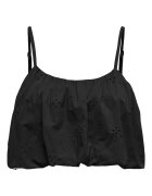 Only Top dama 15342566 - Bumbac organic/Bumbac - Negru - Negru