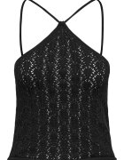 Only Top dama 15352137 - Poliester/Bumbac - Negru - Negru