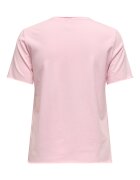 Only Tricou dama 15307412 - Bumbac organic - Roz - Roz