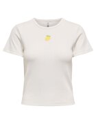 Only Tricou dama 15350554 - Poliester/Viscoza - 47978 - Alb