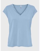 Only Tricou dama - 23568 - Modal - Albastru celest
