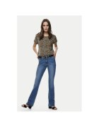 Only Tricou dama - 304790737 - Viscoza/Poliester - Maro - Maro