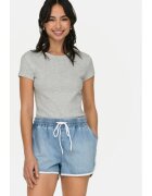 Only Tricou dama - 304928420 - Bumbac - Gri - Gri