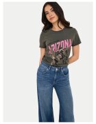 Only Tricou dama gri - bumbac
