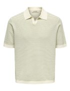 Only Tricou polo barbati Sons - 22033457 - Bumbac - Bej - Bej
