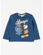 Original Marines Bluza de trening de bumbac cu MIckey Mouse - Alb/Portocaliu/Bleumarin