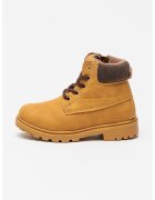 Original Marines Bocanci mid-high din piele nabuc sintetica - Maro camel