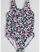 Original Marines Costum de baie intreg cu model Minnie Mouse - Negru/Roz aprins/Alb optic