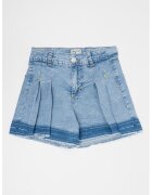 Original Marines Pantaloni scurti de denim cu terminatie nefinisata - Albastru pastel