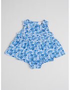 Original Marines Salopeta cu model floral - Albastru pastel/Galben