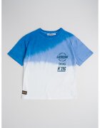 Original Marines Tricou de bumbac cu aspect in degrade - Alb/Albastru pastel