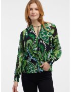 Orsay Bluza cu maneci raglan si imprimeu - Verde