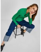 Orsay Bluza polo din amestec de modal - Verde