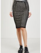 Orsay Fusta creion de dantela - Negru