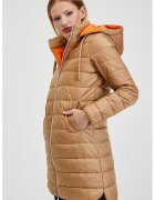 Orsay Geaca lunga cu gluga - Maro camel