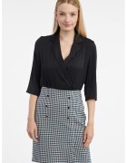 Orsay Rochie cu design 2-in-1 - Negru