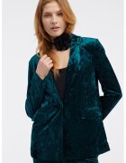 Orsay Sacou lejer din catifea - Verde inchis