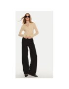 OUI Pantaloni dama - 304525551 - Viscoza/Poliamida - Negru - Negru