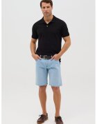 OVS Bermude din denim cu talie medie - Albastru deschis/Albastru