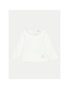 OVS Bluza fete - 304548093 - Bumbac organic - Bej