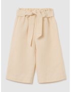OVS Pantaloni culotte cu cordon in talie - Bej
